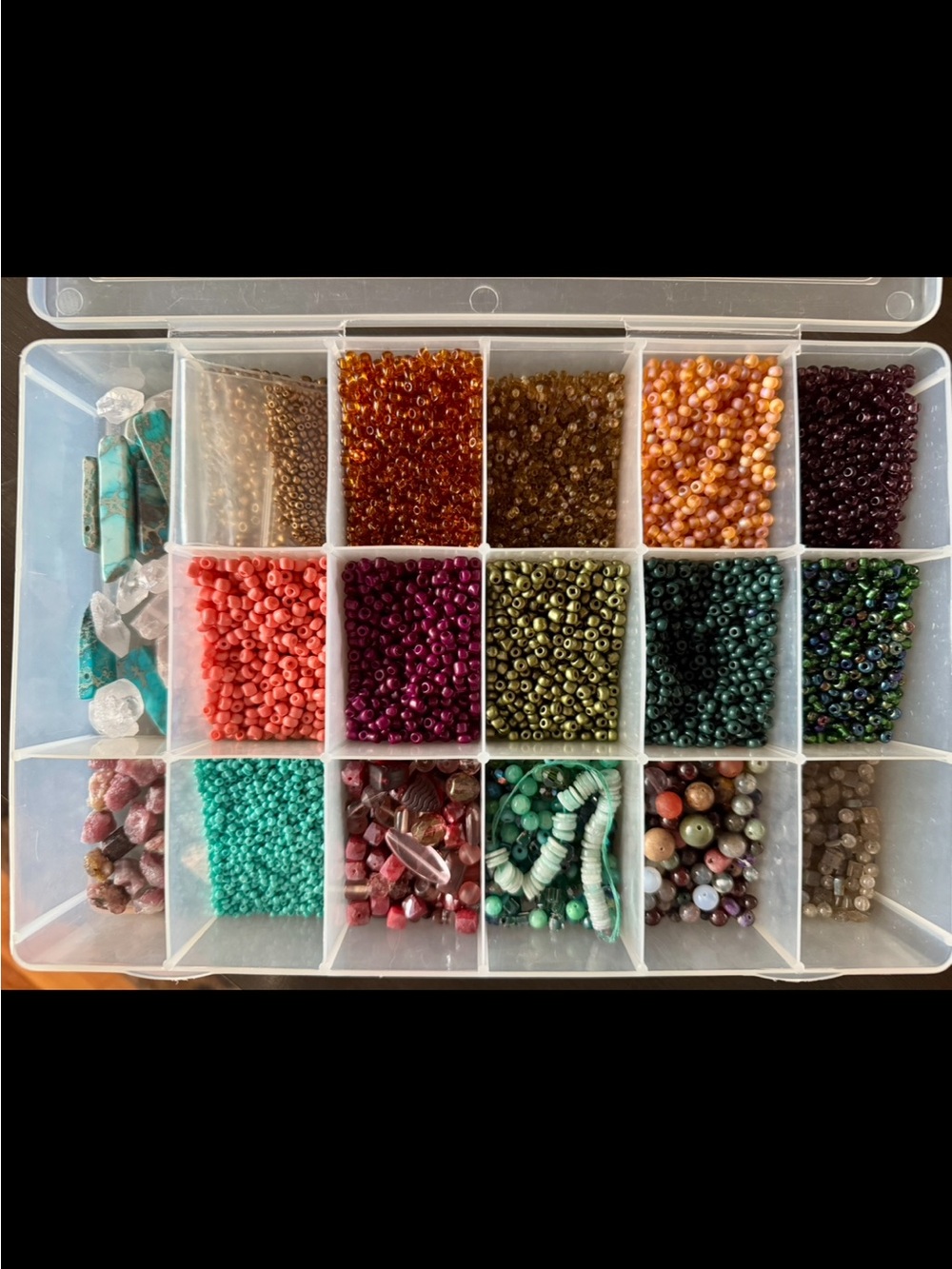 Beading Kid w/ Pony Beads, Previous Stones, Clasps, Pendants, and Storage Boxes